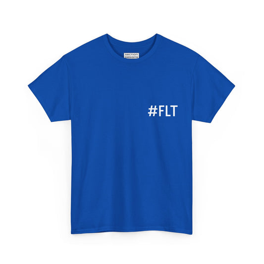 "#FLT" T-Shirt (Red, White, Blue Out)